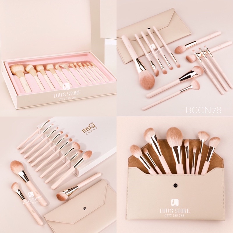 Bộ Cọ M.S..Q Đựng Hộp 12 Cây BCCN78