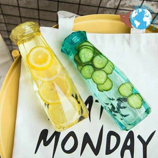 Bình thủy tinh khối kim cương 430ml
