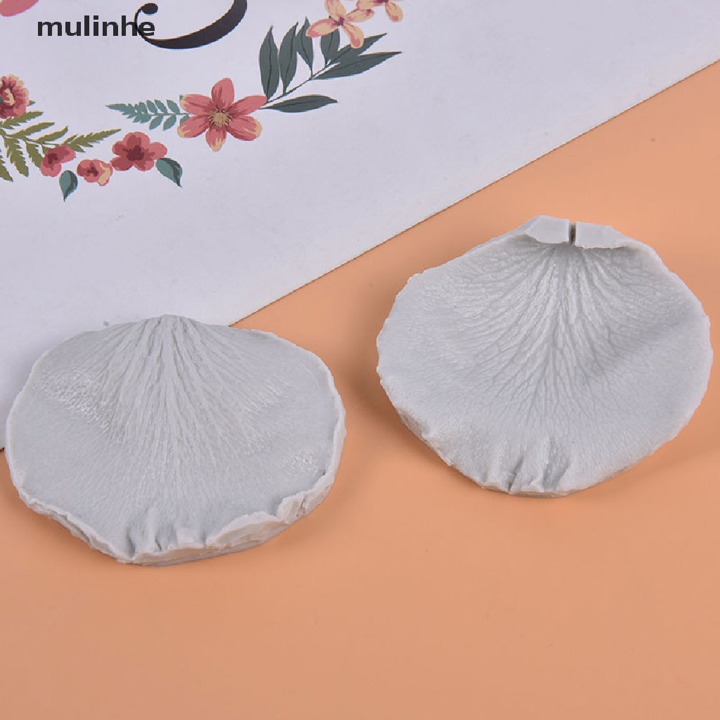 Khuôn Silicone Tạo Hình Cánh Hoa Hồng Trang Trí Bánh