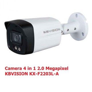 Camera 4 in 1 2.0 megapixel kbvision kx-cf2203l-a tích hợp míc, có màu ban đêm hàng chính hãng