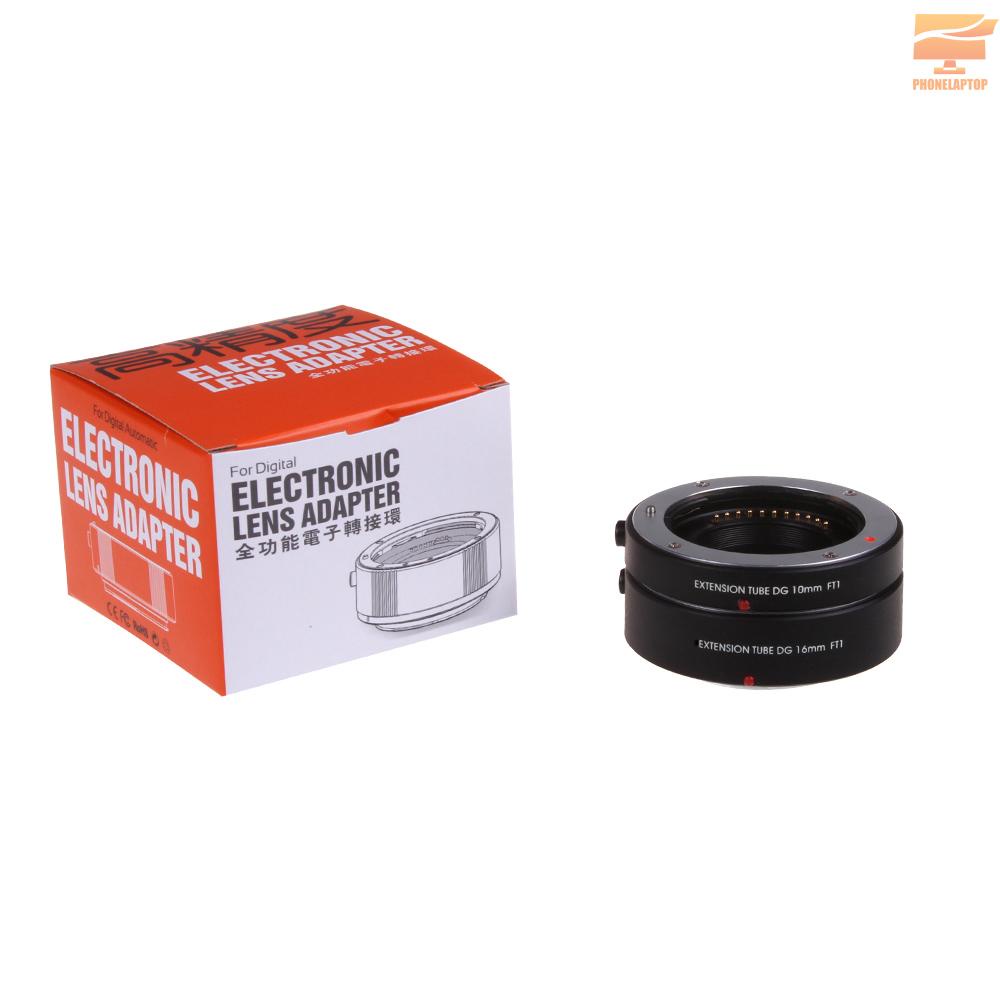 Lapt Macro AF Auto Focus Extension DG Tube 10mm 16mm Set Ring Metal Mount for M4/3 Mount Olympus E-P1 E-P2 E-PL1 E-PL2 Panasonic G1GF1