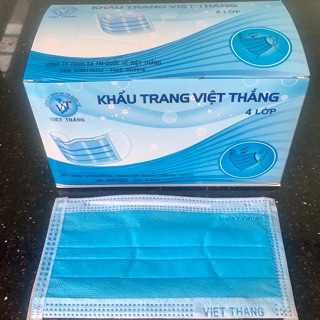 Khẩu-trang y-tế 4 lớp Việt Thắng