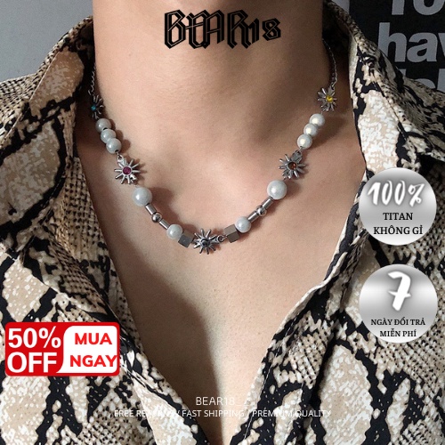 ( HOT TREND ) Dây chuyền - vòng cổ cá tính độc lạ unisex hot trend phù hợp cho nam và nữ BEAR18 - VC110