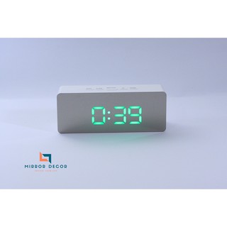 Đồng hồ Led gương để bàn