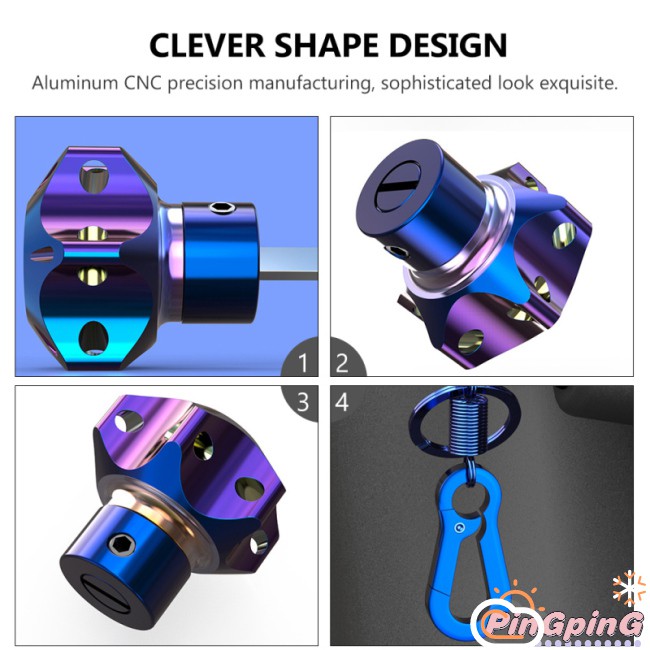 Đầu chìa khóa lục giác bằng titan chất lượng cao tiện lợi dành cho xe máy
