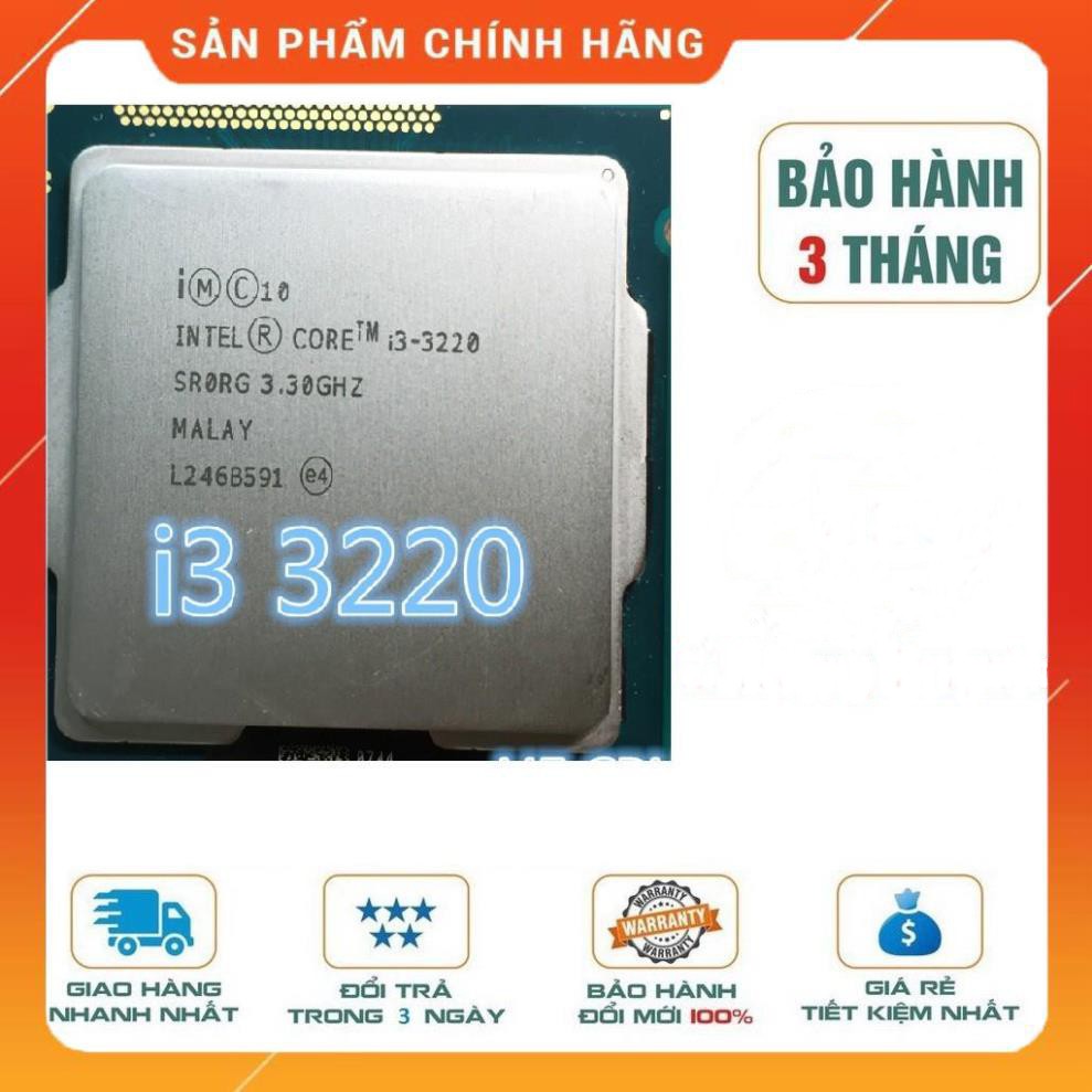CPU core i3 2100; i3 3220; i3 41xx bóc main