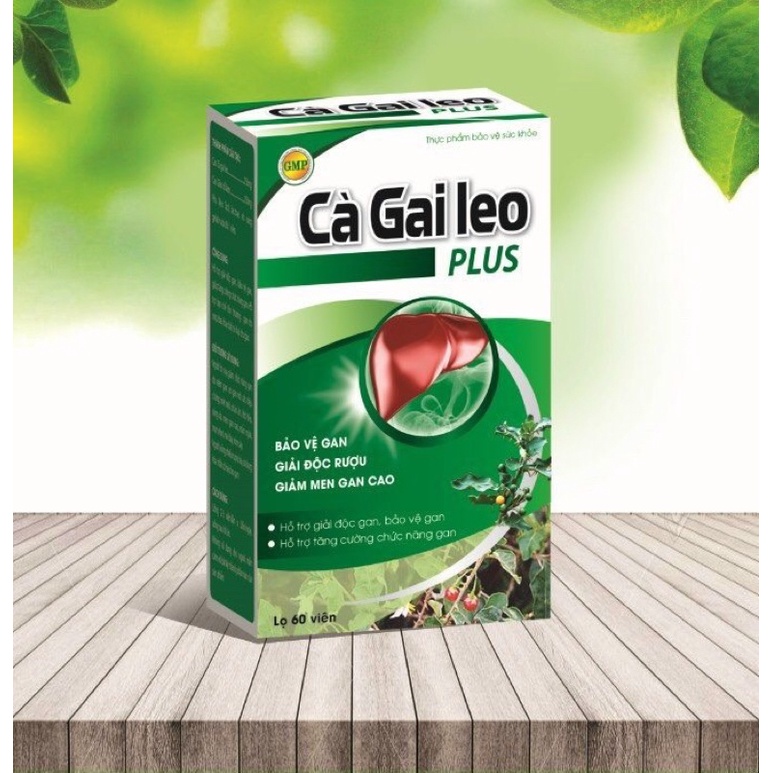 CÀ GAI LEO PLUS _GIẢI ĐỘC CHO GAN HỘP 60 VIÊN