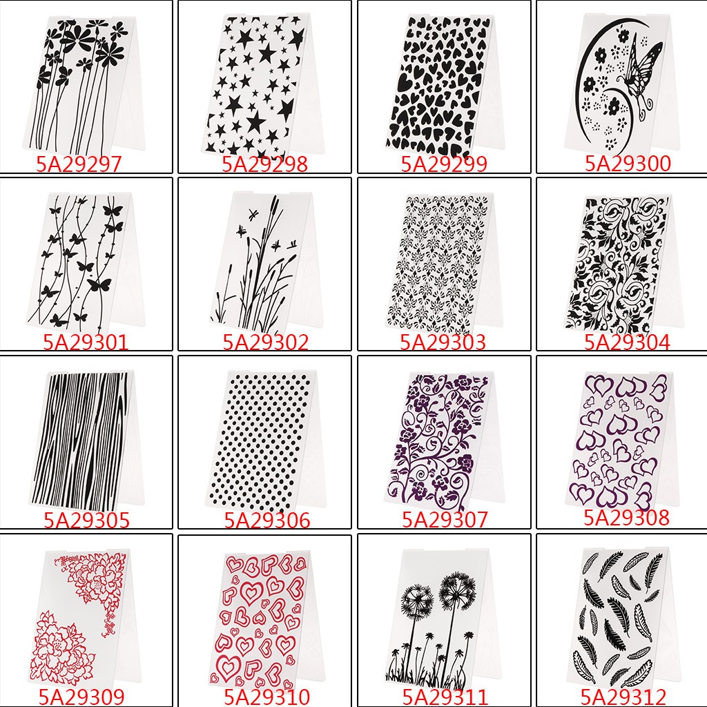 Khuôn In Nổi Dùng Làm Thiệp Scrapbook Với Họa Tiết Chấm Bi