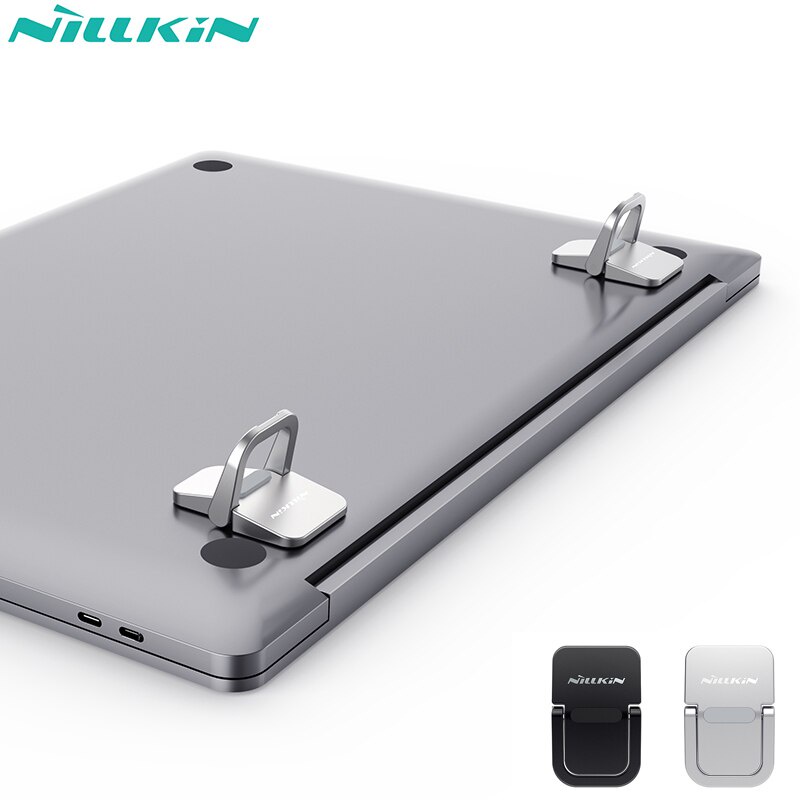 Bộ giá đỡ tản nhiệt mini chính hãng Nillkin Laptop Bolster portable stand cho Macbook / laptop siêu nhỏ gọn