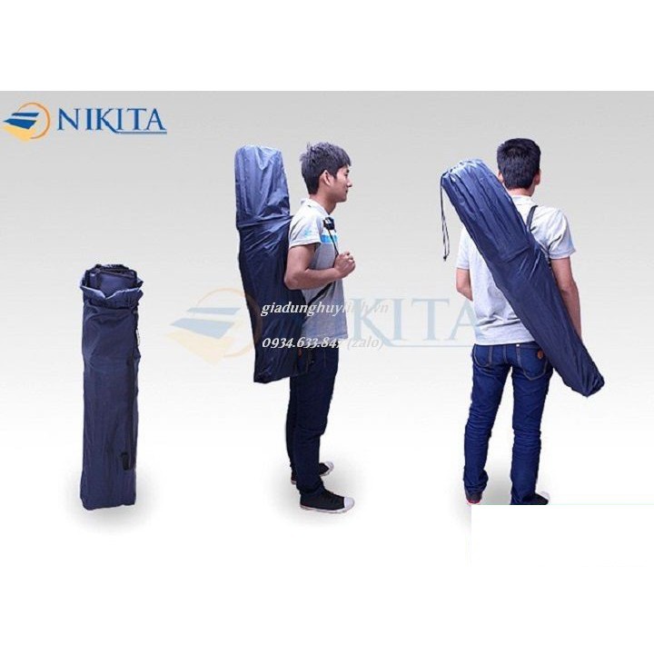 [FREESHIP] GIƯỜNG XẾP GỌN DU LỊCH NIKITA 1m8