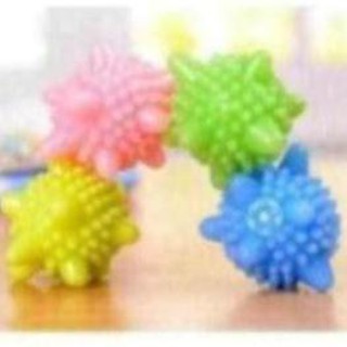 Combo 10 Quả cầu gai cao su dùng cho máy giặt giúp làm sạch vết bẩn trên quần áo