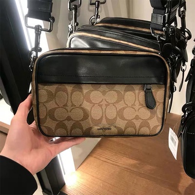 COACH Túi Đựng Máy Ảnh F50715 In Logo Thời Trang Cho Nam Và Nữ