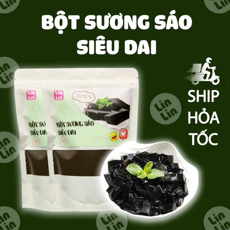 Bột Sương Sáo Thơm Ngon 🔥Lin Lin🔥 Set Làm Sương Sáo Tại Nhà Kèm Hướng Dẫn AC13