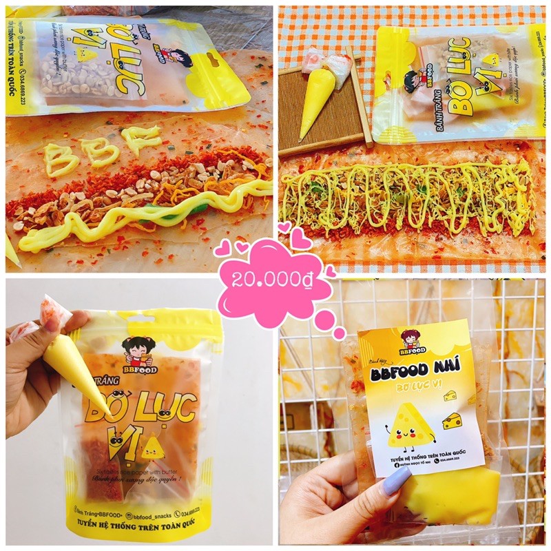 Bánh tráng Bơ Lục Vị - thương hiệu BBFOOD