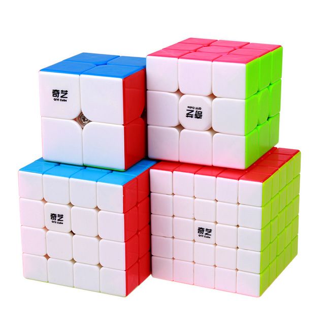 Khối Rubik Đồ Chơi Tri Tuệ 2x2 / 3x3 / 4x4 / 5x5 Thiết Kế Đơn Giản