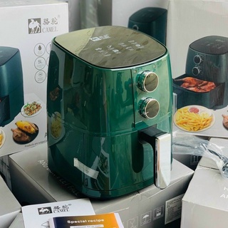 Nồi Chiên Không Dầu CAMEL  6L/ 6.5L/ 7L/ 8L Chiên Nướng 360 Độ Cao Cấp Bảo Hành 6 Tháng