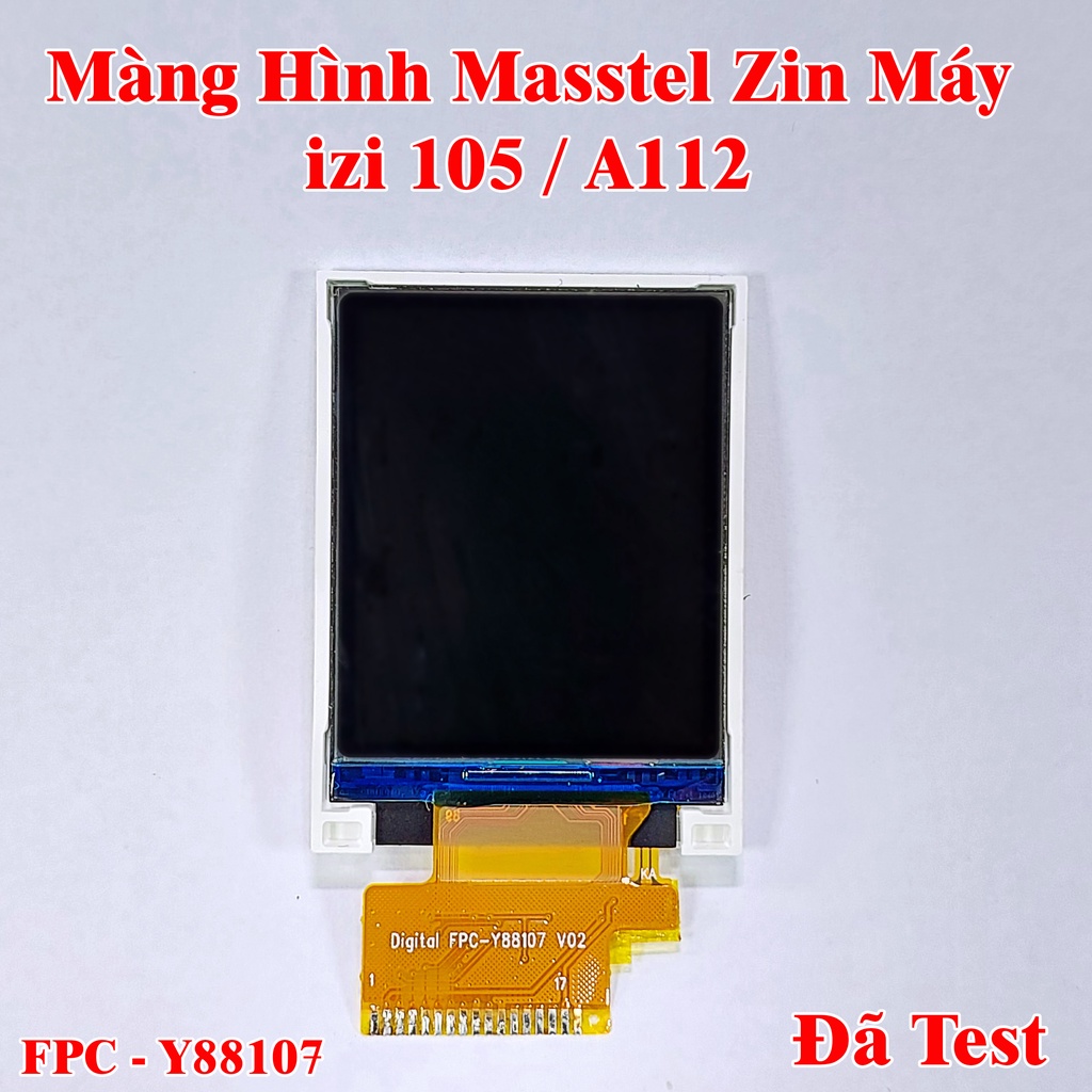 Màng Hình Điện Thoại Masstel Zin Máy 1.77 inch izi 12 4G LTE,izi 25 ,100,103,104,105,109,109i,112, 115, 120,129,130,202,