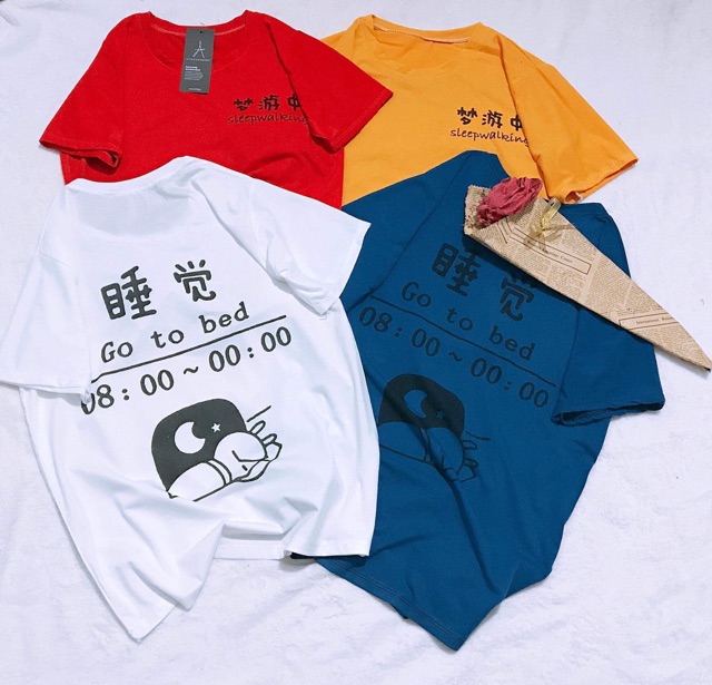 Áo phông Go to bed CHU2602