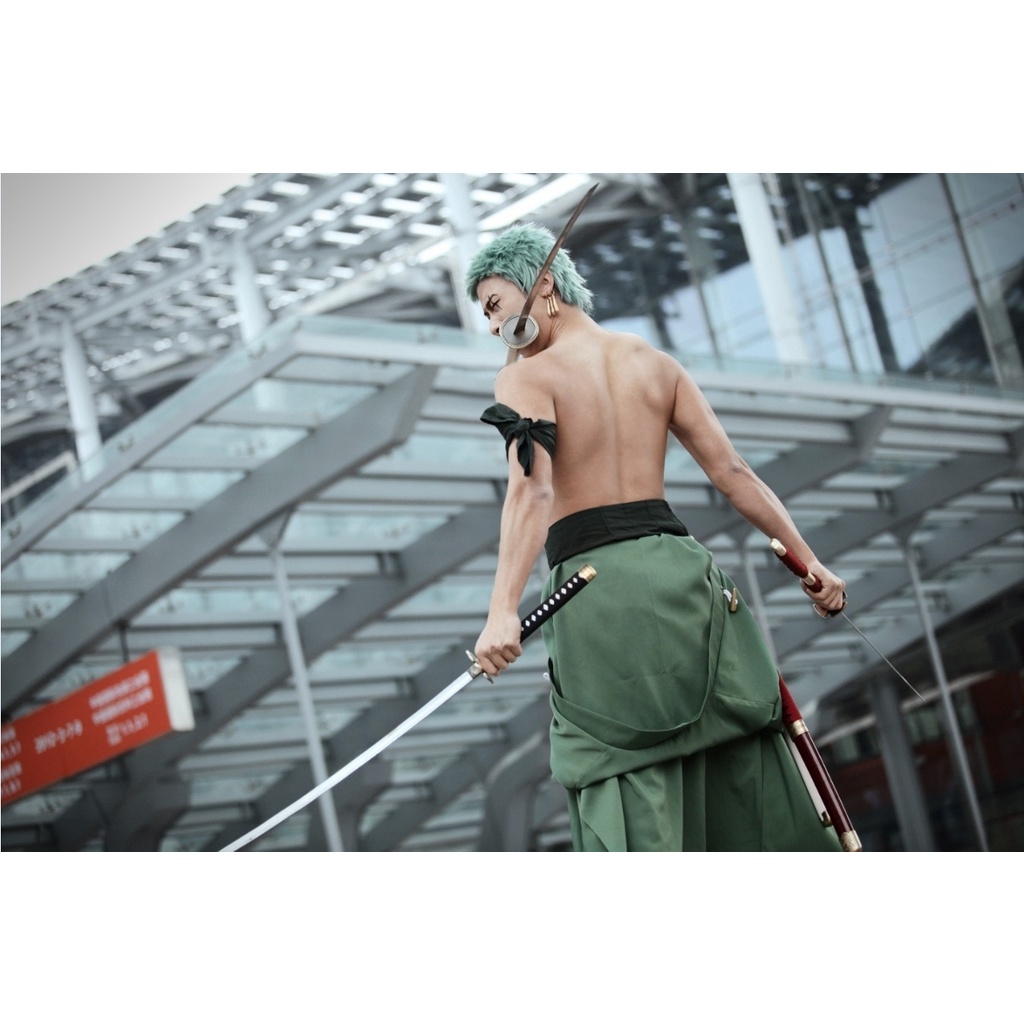 Đạo cụ hóa trang cosplay bằng gỗ Zoro 2 mẫu - Baystore