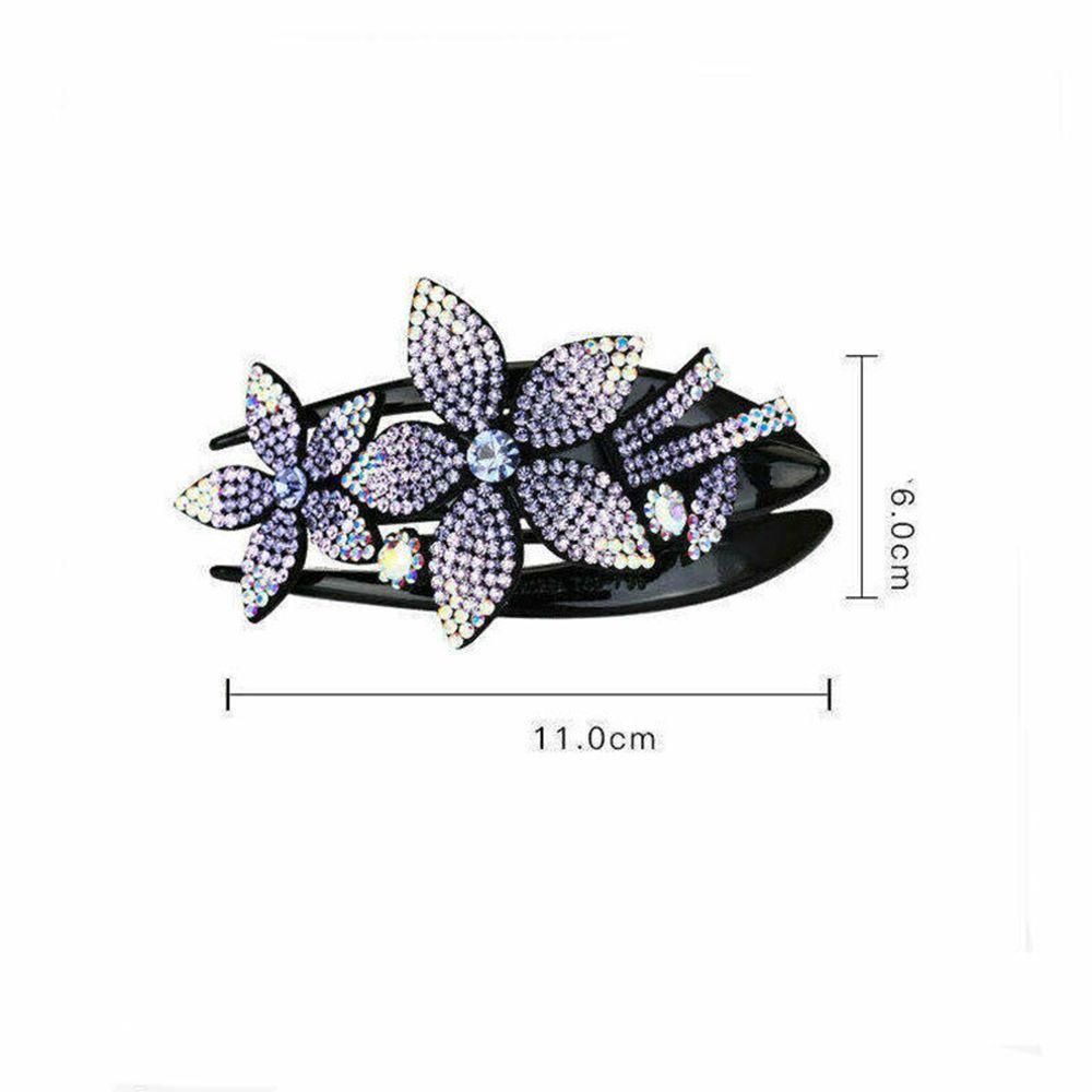 1 Kẹp Tóc Đính Hoa Xinh Xắn Dành Cho Nữ