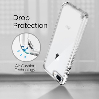 Ốp lưng iPhone 8 Plus/ 7 Plus Spigen Ultra Hybrid 2 ( Trong suốt )