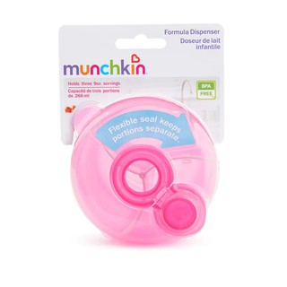 Hộp chia sữa bột Munchkin 3 ngăn (Hàng nội địa Mỹ)