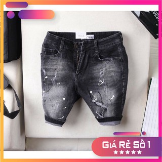 🌟💧🌟💧 Quần short jean nam chất bò rách cao cấp hàn quốc đẹp giá rẻ TCS 3333 🌟💧