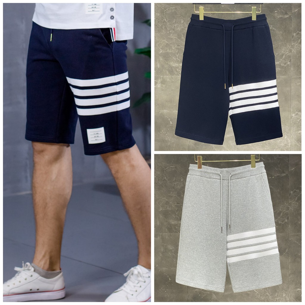 { Mới Về } Quần Short Thể Thao Nam 3 Sọc, Cotton Hàn Trẻ Trung Phong Cách Hàn Quốc Hot Trend 2021