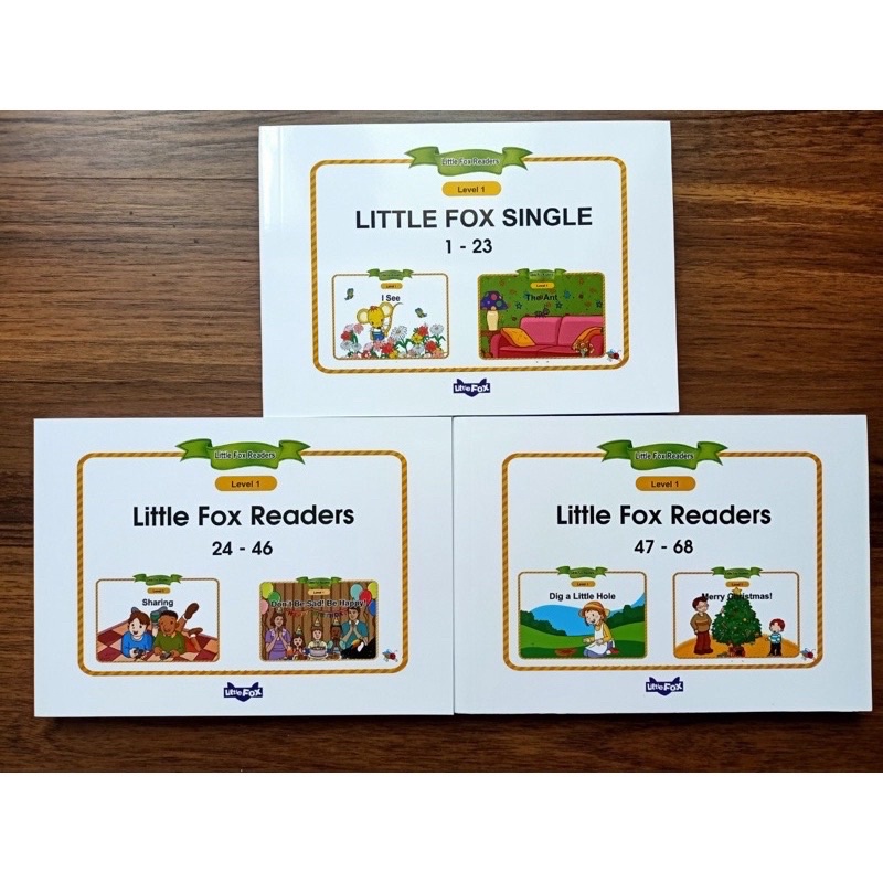 Sách FLASHCARD- Học tiếng Anh cùng con Little fox Single 1