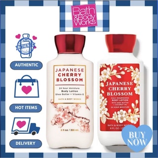 [Có Bill- FREE SHIP] Dưỡng thể Cherry Blossom Bath and Body Works 236ml