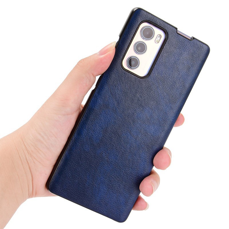 Ốp điện thoại bọc da kiểu dáng thời trang dành cho Lg Wing 5g