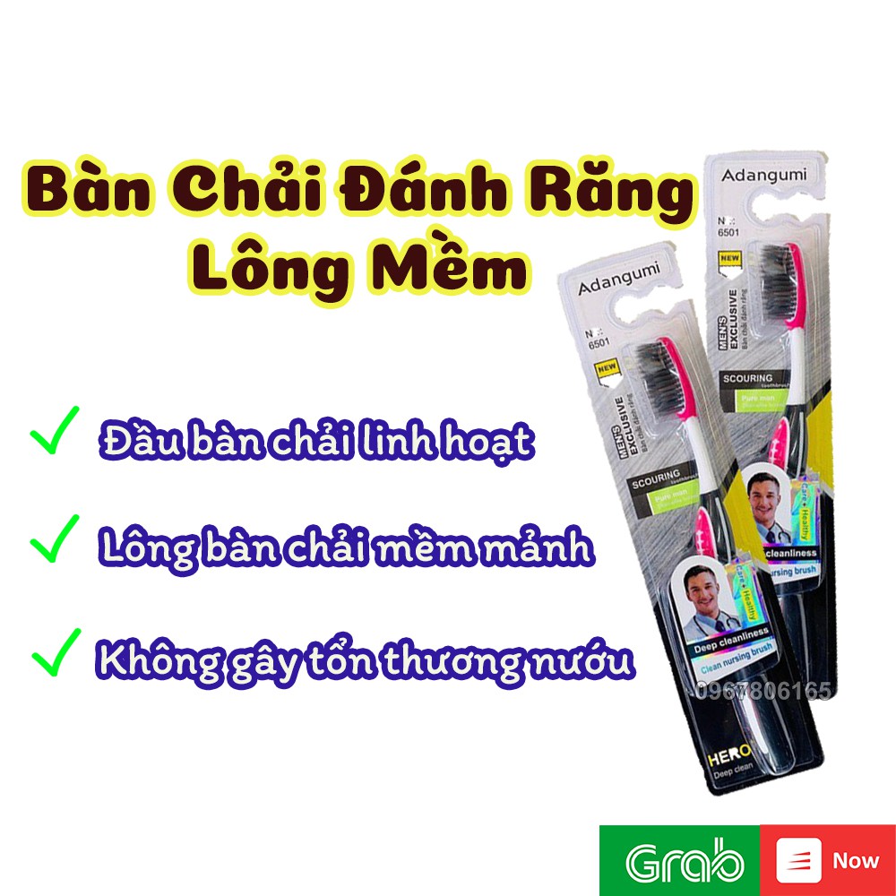 Bàn Chải Đánh Răng Lông Mềm Siêu Mịn Siêu Rẻ