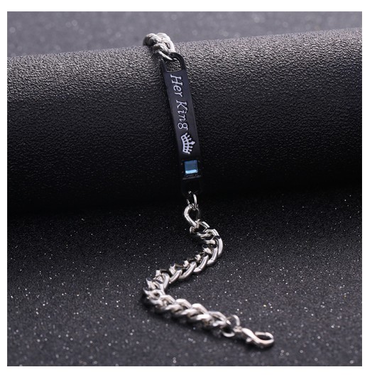 [ Một đôi ] Vòng tay lắc tay đôi tình yêu nam nữ hoảng gia bền màu | BigBuy360 - bigbuy360.vn