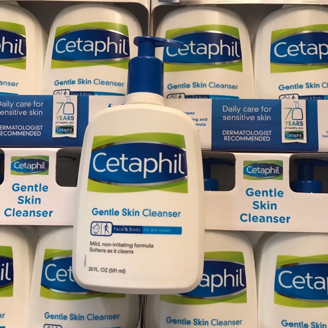 Sữa rửa mặt cetaphil chai lớn chuẩn Úc