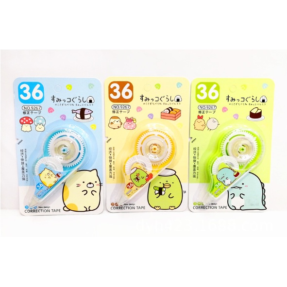 bút xoá sumikko BX33 bút xoá băng cute dễ thương