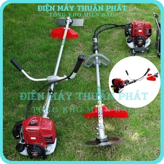 Máy cắt cỏ 4 thì Honda GX35, máy dây đeo lưng cắt phát cây cỏ cầm tay đa năng dùng cho gia đình giá rẻ