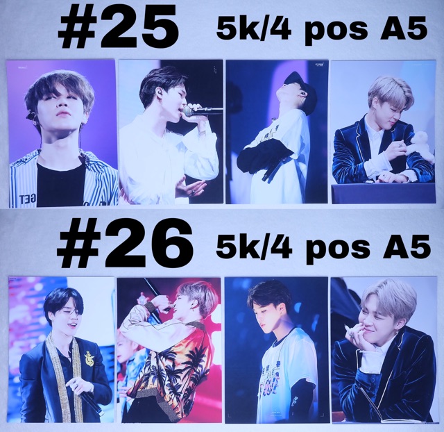 (Có sẵn) Sale poster A5 Jimin BTS 2 | BigBuy360 - bigbuy360.vn