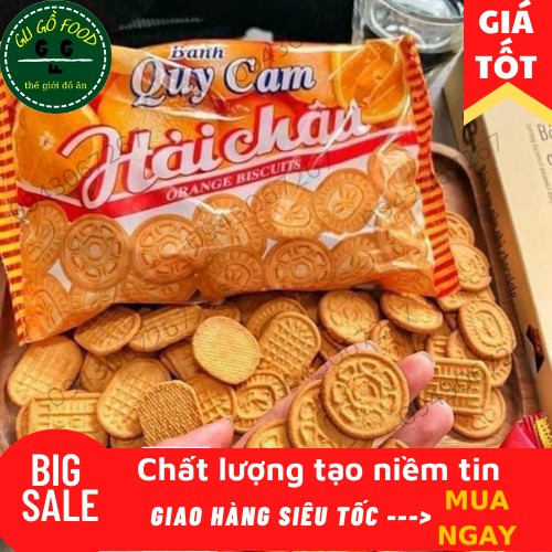 BÁNH QUY CAM HẢI CHÂU 130G