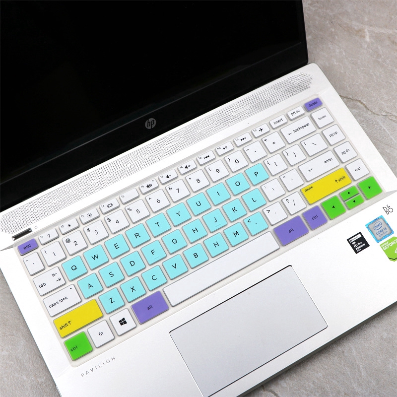 Miếng phủ bàn phím bằng silicon mềm siêu mỏng cho laptop HP ENVY 13-AD108TU I5-8250U 13.3inch