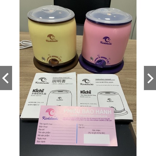 Máy Hâm Sữa Kichi, Máy Ủ Sữa , Thức ăn 3 Chức Năng [Bảo Hành 12 Tháng]