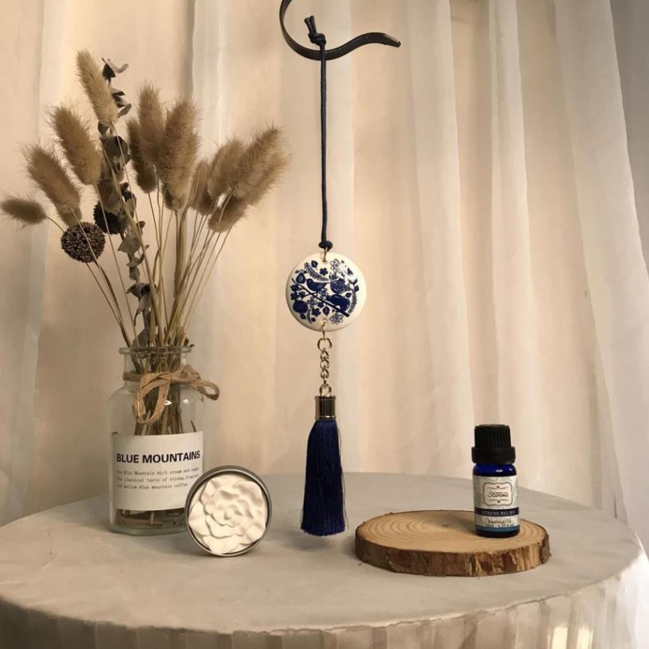 Bộ Gốm Treo Khuếch Tán Hương Thơm Trang Trí Nhà Cửa Ô Tô AROMATE Nhập Khẩu Chính Hãng - Taiwan Hub
