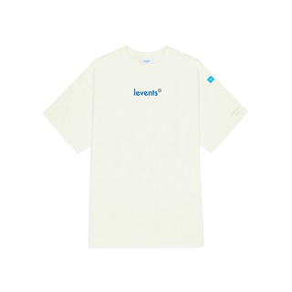 Áo thun LEVENTS Popular Logo/ Cream Blue