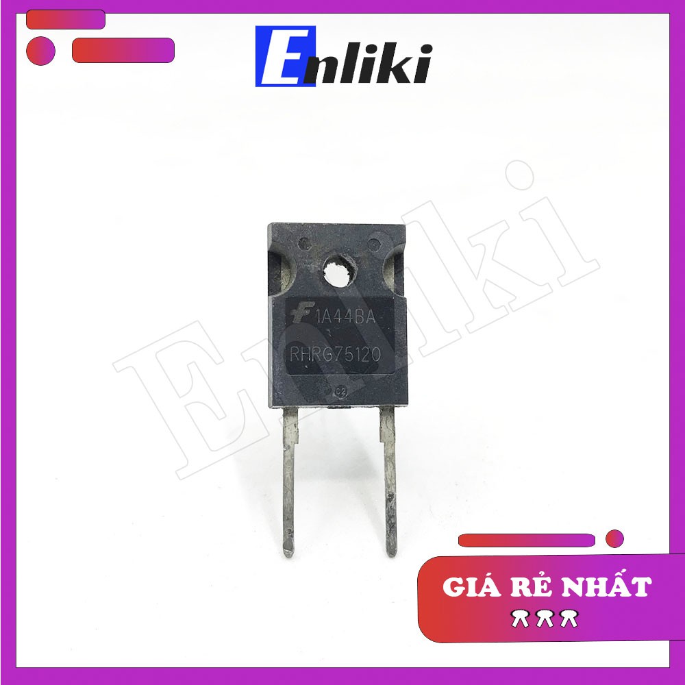 Diode Xung 75A 1200V RHRG75120 (Tháo Máy)