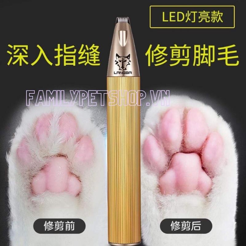 Tông đơ cạo lông bàn chân chó mèo - familypetshop.vn