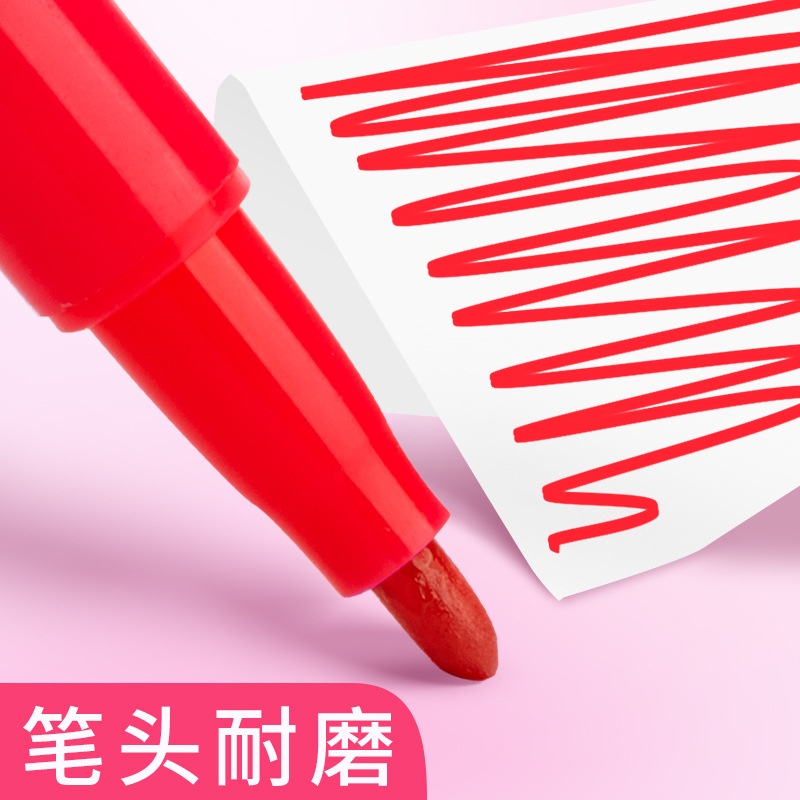 Bút lông dầu - Bút dạ kính viết đĩa CD Mo120 cao cấp màu 12 màu-2 đầu - không xóa được dùng cho văn phòng Trường học