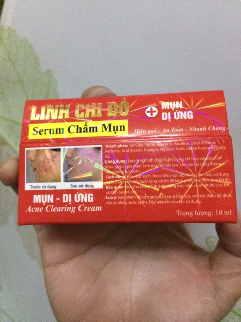Serum chấm mụn – Thâm – Trắng da LINH CHI ĐỎ | BigBuy360 - bigbuy360.vn