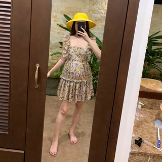 Váy hoa dáng babydoll