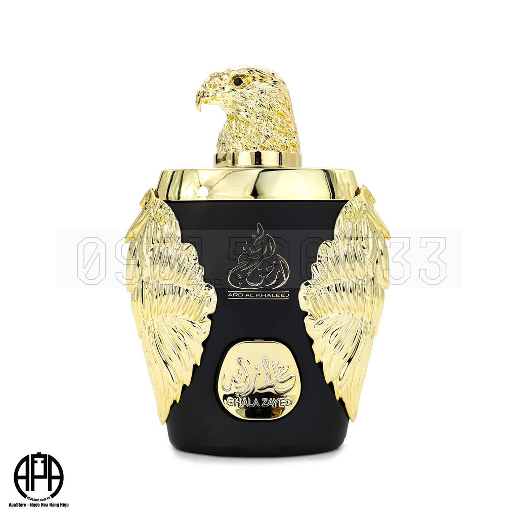 Nước Hoa Nam Ghala Zayed Luxury Gold Đại Bàng Đen Chai 10ml | WebRaoVat - webraovat.net.vn