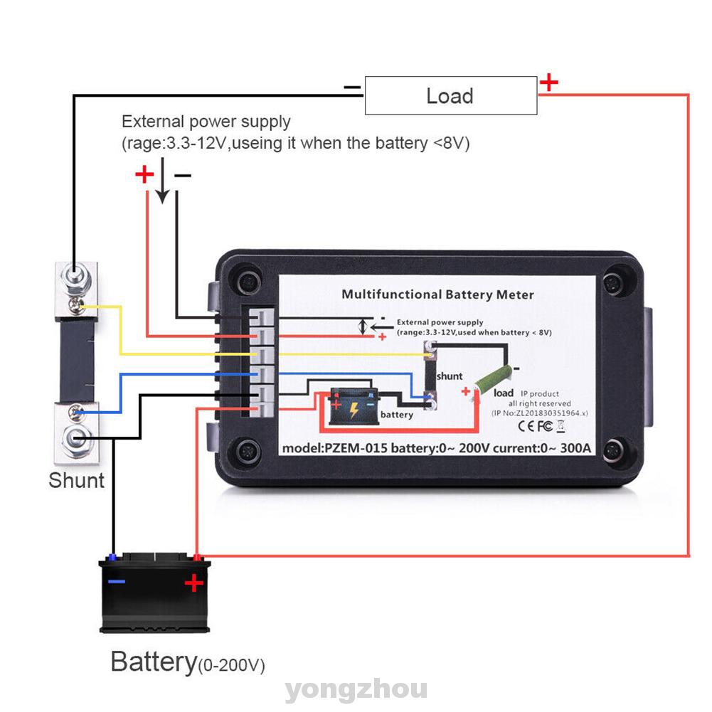 Thiết Bị Kiểm Tra Bình Ắc Quy Xe Hơi 0-200v Chuyên Dụng