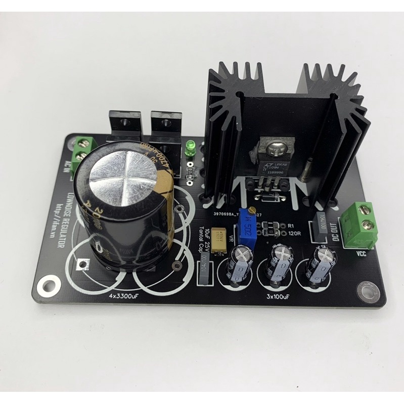 Mạch nguồn tuyến tính LT1963/LT1764, LT1084 độ ồn thấp